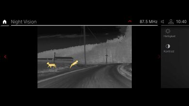 5A3 | BMW Night Vision - noční vidění s rozpoznáním osob, včetně pohotovosti brzd