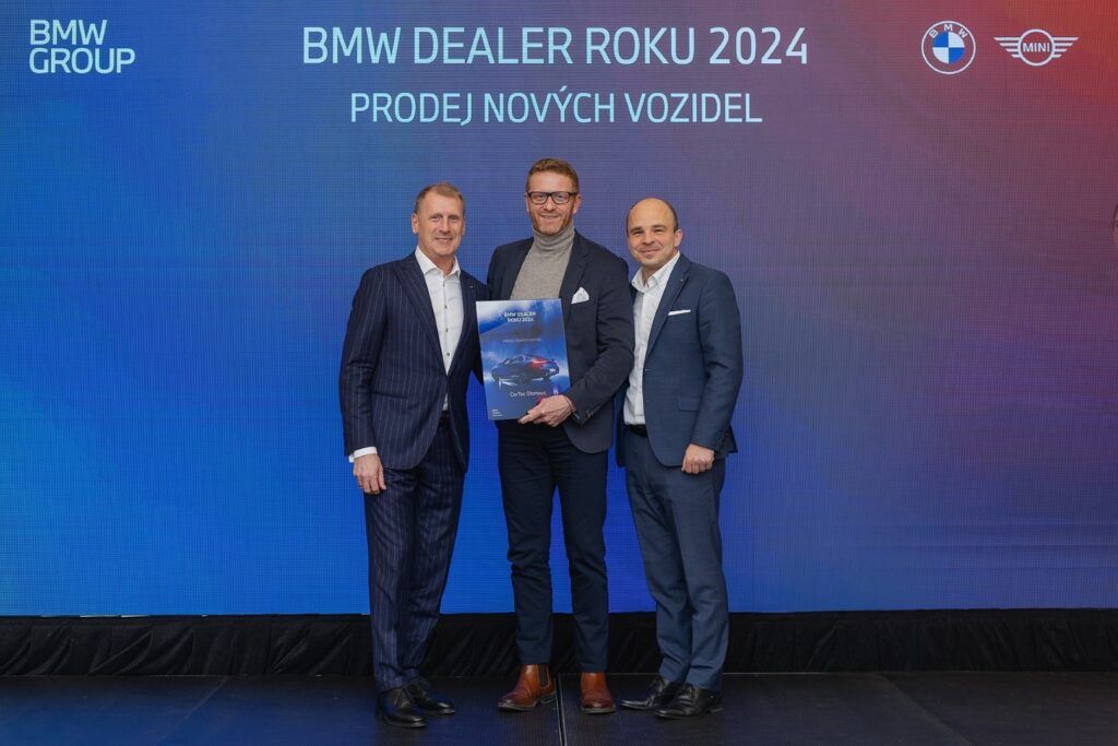 BMW dealer roku 2024 se stal CarTec Olomouc.