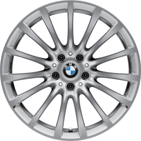 2WS | 18'' light alloy wheels Multi-spoke style 619 with runflat tyres
