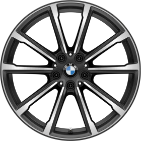 2QV | 19'' light alloy wheels V-spoke style 685